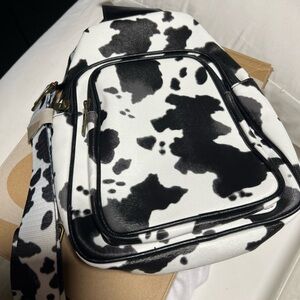 Cow Print Crossbody Bag